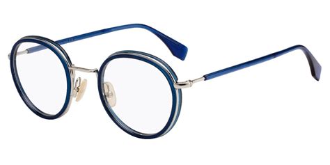 Fendi FF M0065 PJP Glasses Blue/Gold 